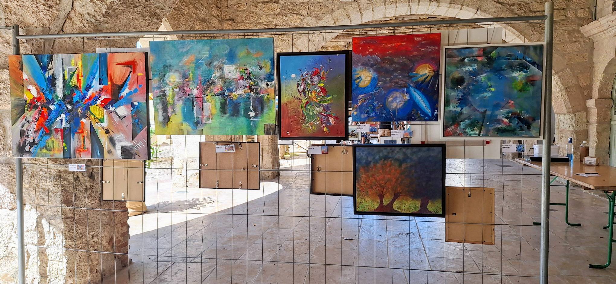 Exposition de toiles de l'artiste peintre Florence Haverlant à Castelsagrat