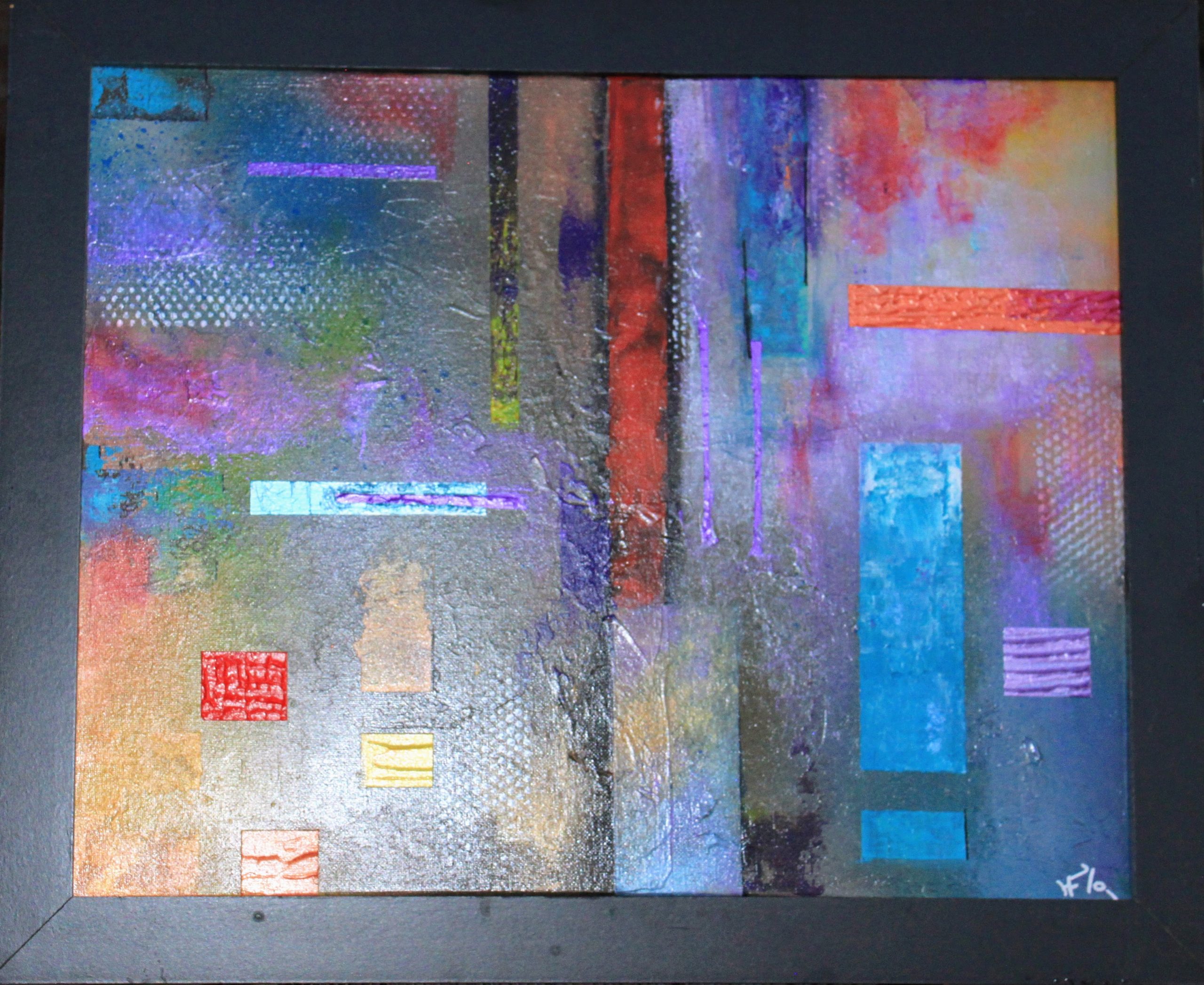 Tableau “Syntonie” – Florence Haverlant